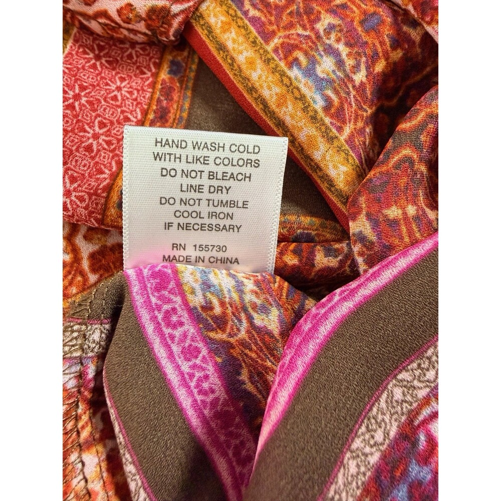 Rose and Olive Women's 3x Button Up Blouse - Picture 4 of 7